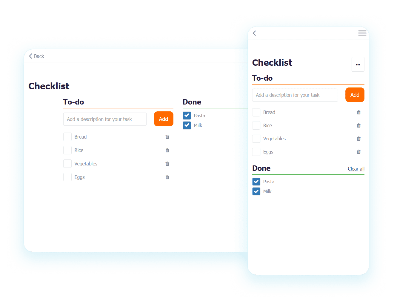 task-management-checklist data-capture-diary