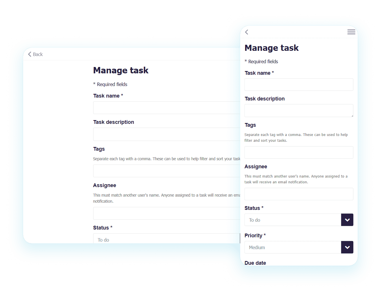 task-management-manage-task data-capture-dashboards