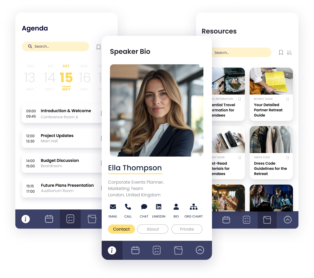 Partner Retreat App Hero image