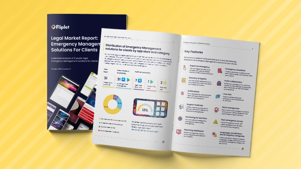 Image for Legal Market Report: Emergency Management Solution for Clients