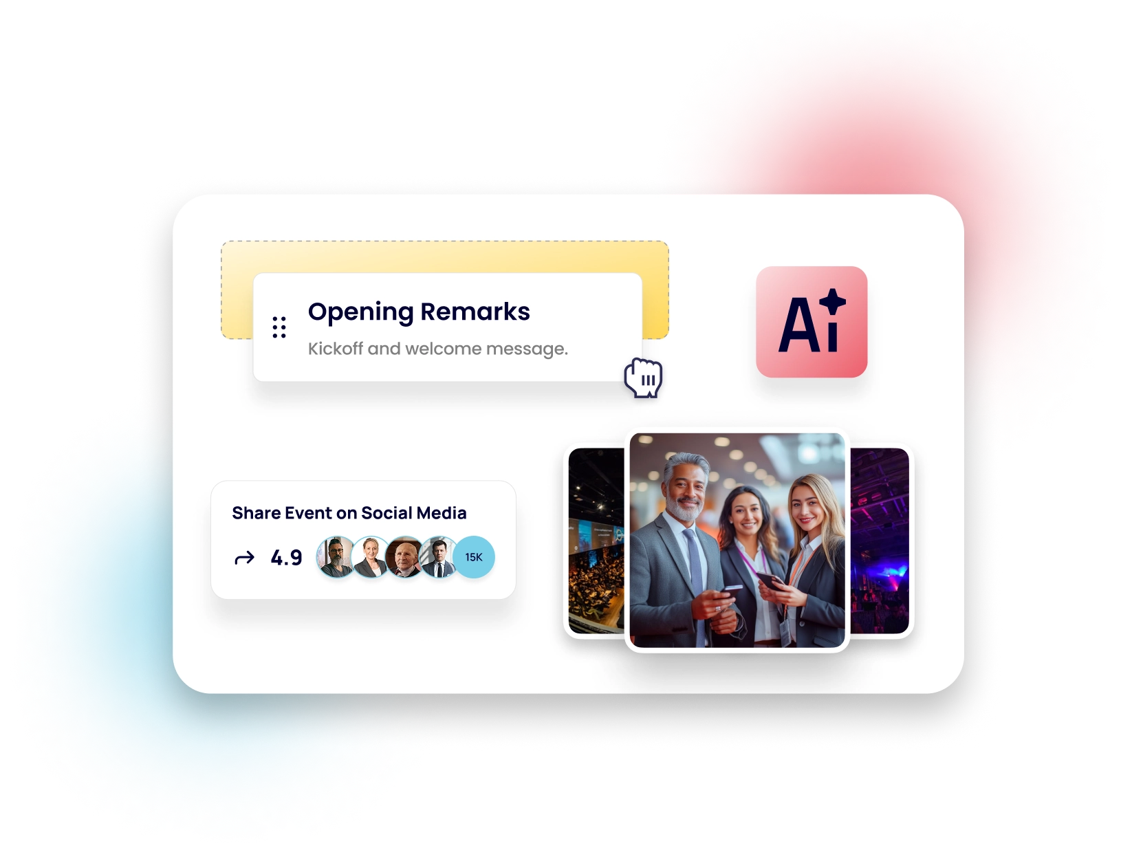 Event Marketing Hero Section Image